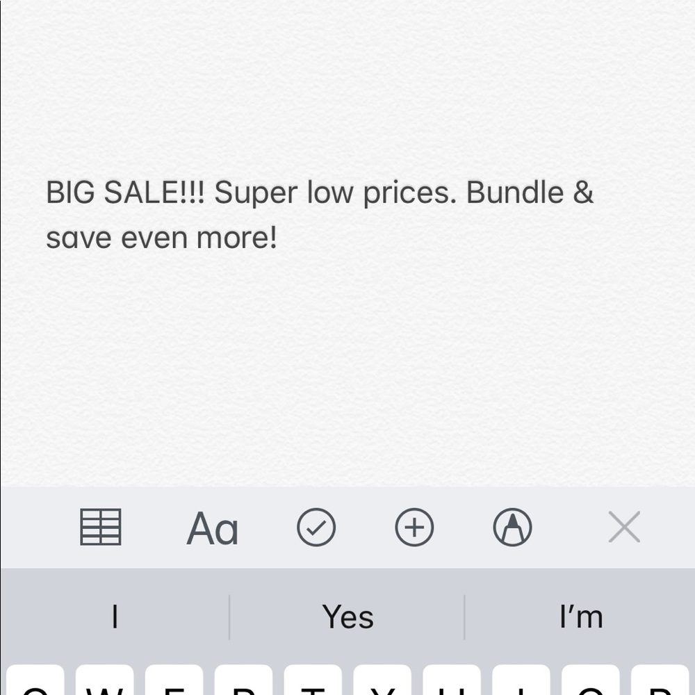 SALE!!